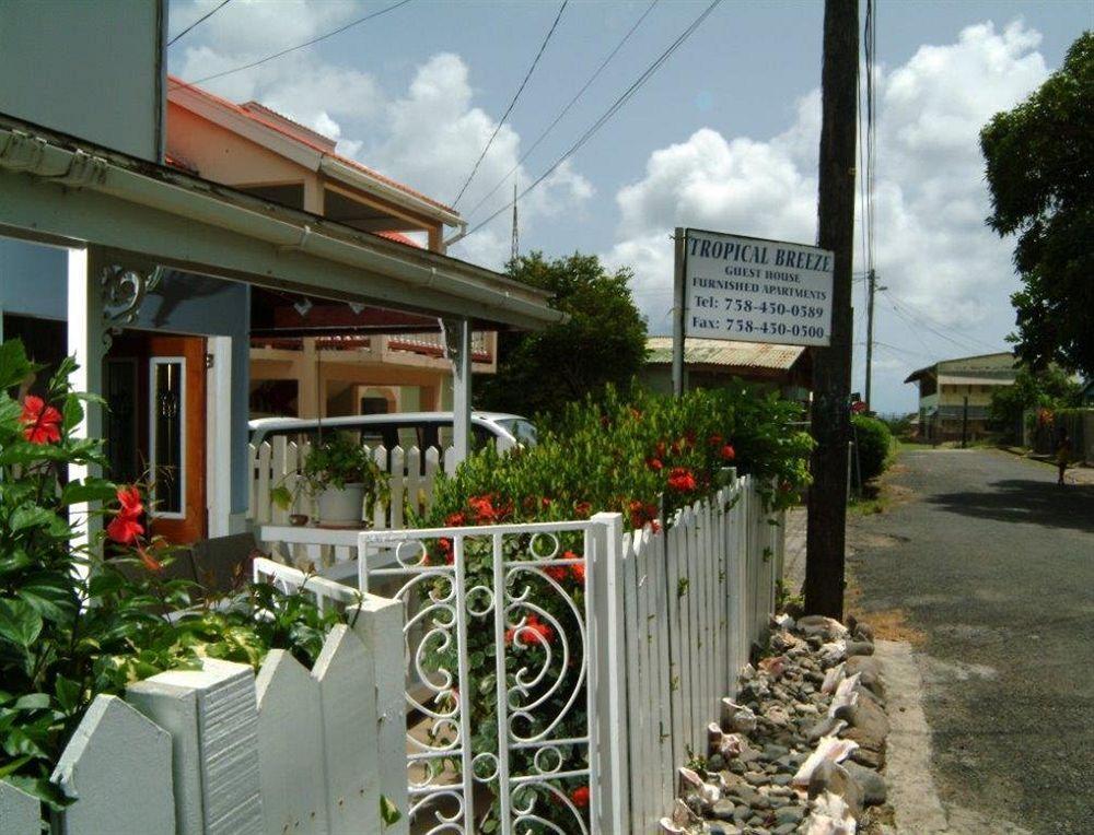 Tropical Breeze Vacation Home And Apartments Gros Islet Kültér fotó