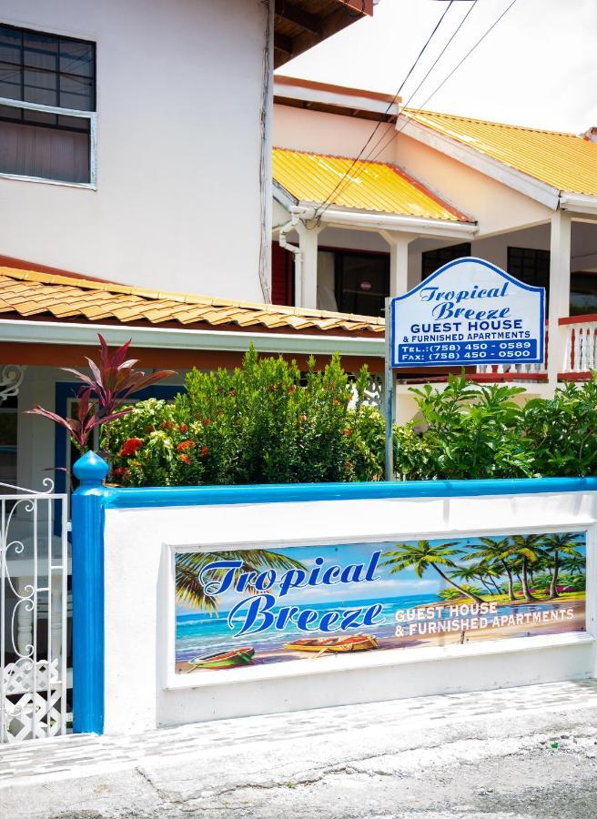 Tropical Breeze Vacation Home And Apartments Gros Islet Kültér fotó